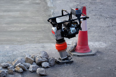 Fire hydrant on street