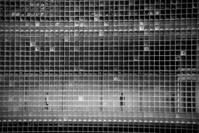 Full frame shot of metal grate