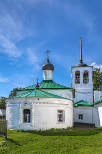 Church of st. nicholas the wonderworker in vladimir downtown, russia