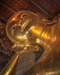 Statue of buddha in temple