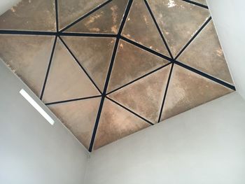 Low angle view of ceiling