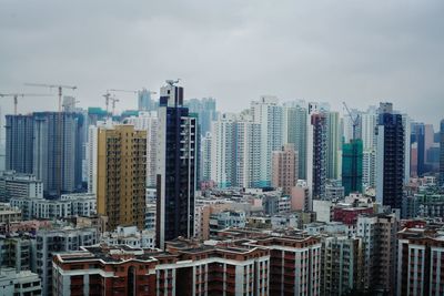 Cityscape against sky