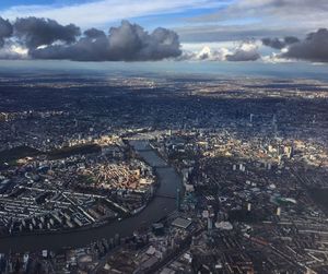 Aerial view of cityscape