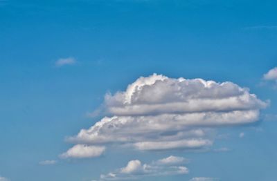 Low angle view of clouds in sky