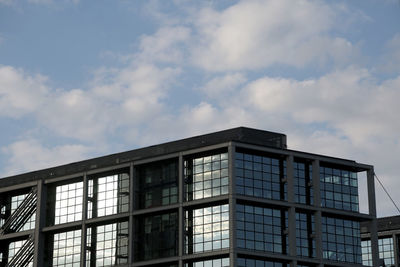 Low angle view of building against sky