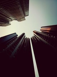 Low angle view of modern building