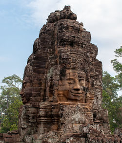 Low angle view of a temple