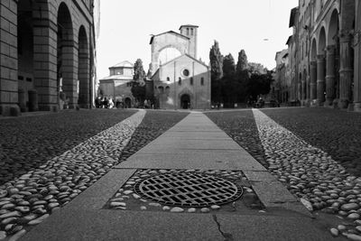 Street amidst buildings in city