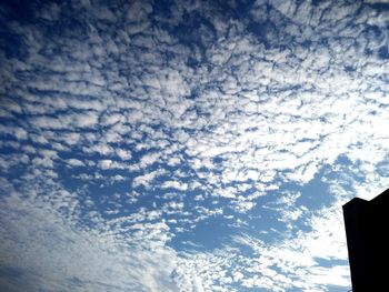 Low angle view of sky