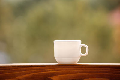 Close-up of coffee on table