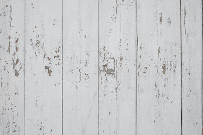 Full frame shot of weathered wooden fence