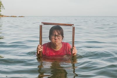 Boat in sea