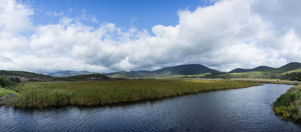 Panoramic view in wilsons promontory national park, australia