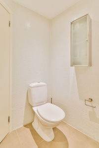 Interior of bathroom at home