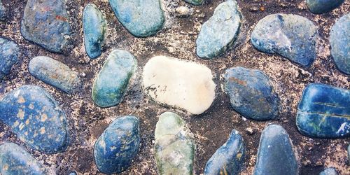 Full frame shot of stones