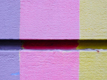 Close-up of multi colored wall