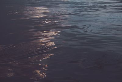 Full frame shot of rippled water