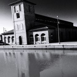 Low angle view of historical building