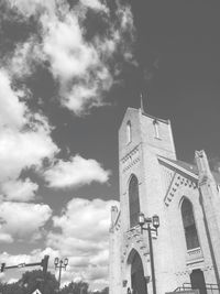 Low angle view of cathedral against sky