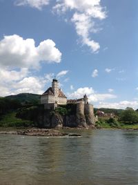 River with buildings in background