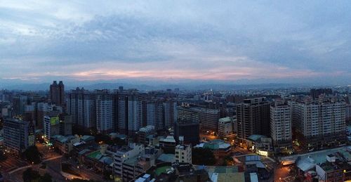 Aerial view of cityscape