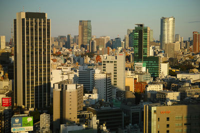 Skyscrapers in city