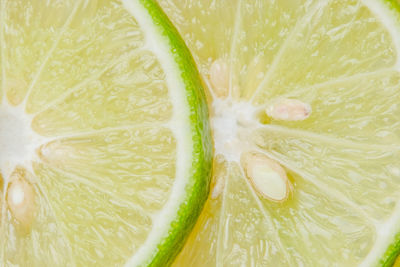 Full frame shot of lemon