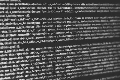 Full frame shot of computer keyboard