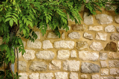 Stone wall