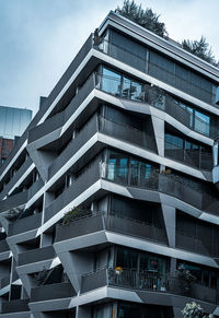 Low angle view of building against sky