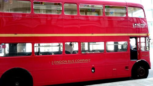 Train passing through train