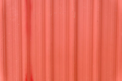 Full frame shot of red wall