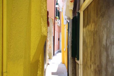 Alley amidst buildings