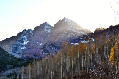 Scenic view of mountains