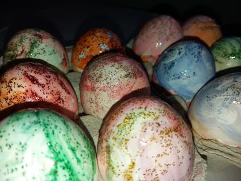 Close-up of multi colored candies