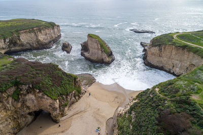 Shark fin cove. one of the best beach in all of california.