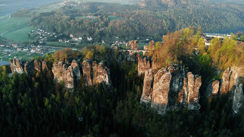 Panoramic view of landscape