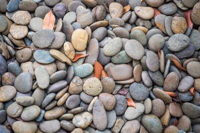 Full frame shot of stones