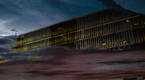 Scenic view of water against sky