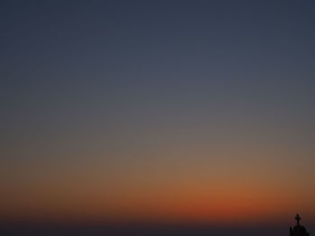 Scenic view of sunset