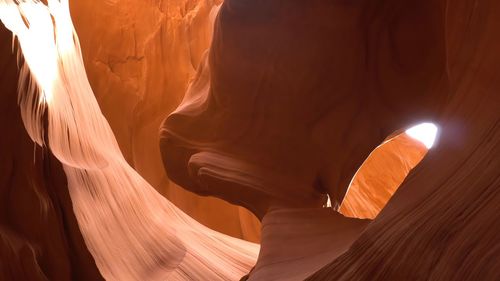 Full frame shot of rock formations,antelope canyon,usa