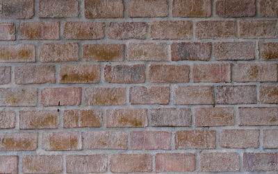 Full frame shot of brick wall