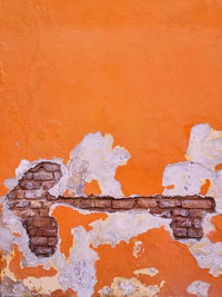 Full frame shot of weathered wall