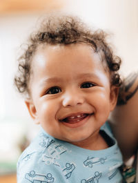 Portrait of smiling boy