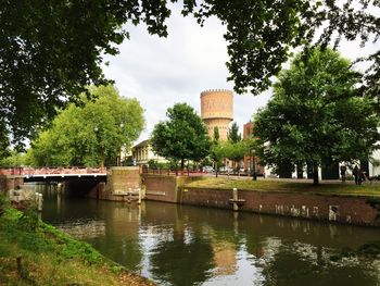 River with buildings in background