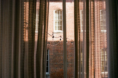 Low angle view of old building