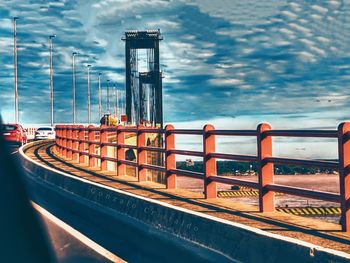 Bridge against sky