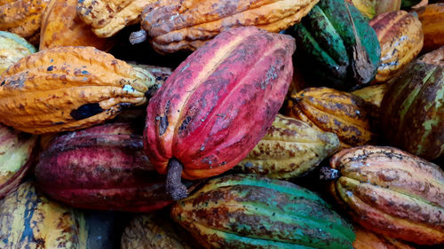 Full frame shot of vegetables in market