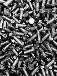 Full frame shot of nails