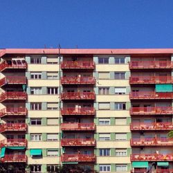 Residential buildings against sky